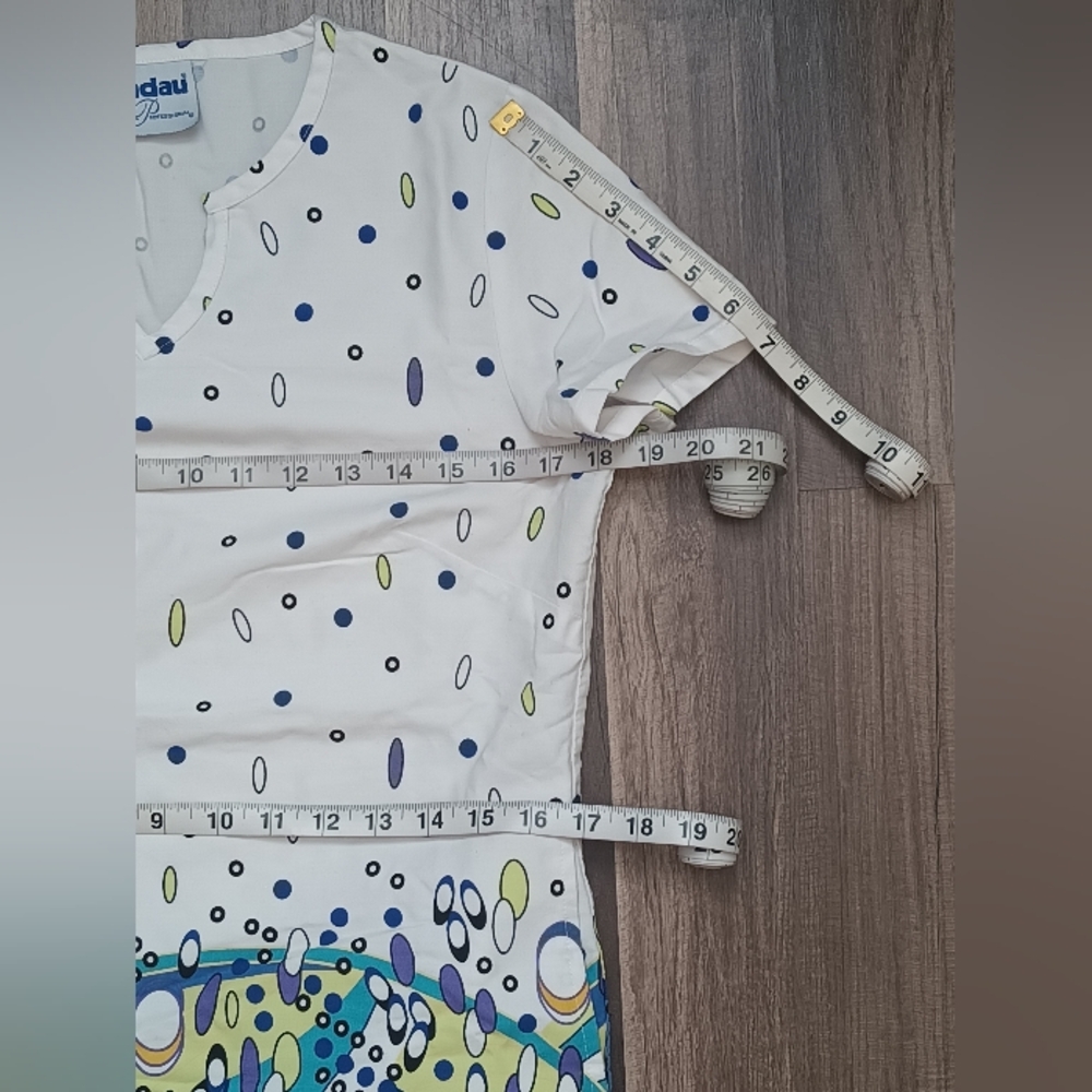 𝖵𝗂𝗇𝗍𝖺𝗀𝖾 𝖦𝗋𝖾𝖾𝗇/𝖶𝗁𝗂𝗍𝖾 𝖱𝖾𝗍𝗋𝗈 𝖲𝖼𝗋𝗎𝖻 𝖲𝖾𝗍/𝗫𝗦 - Picture 5 of 16